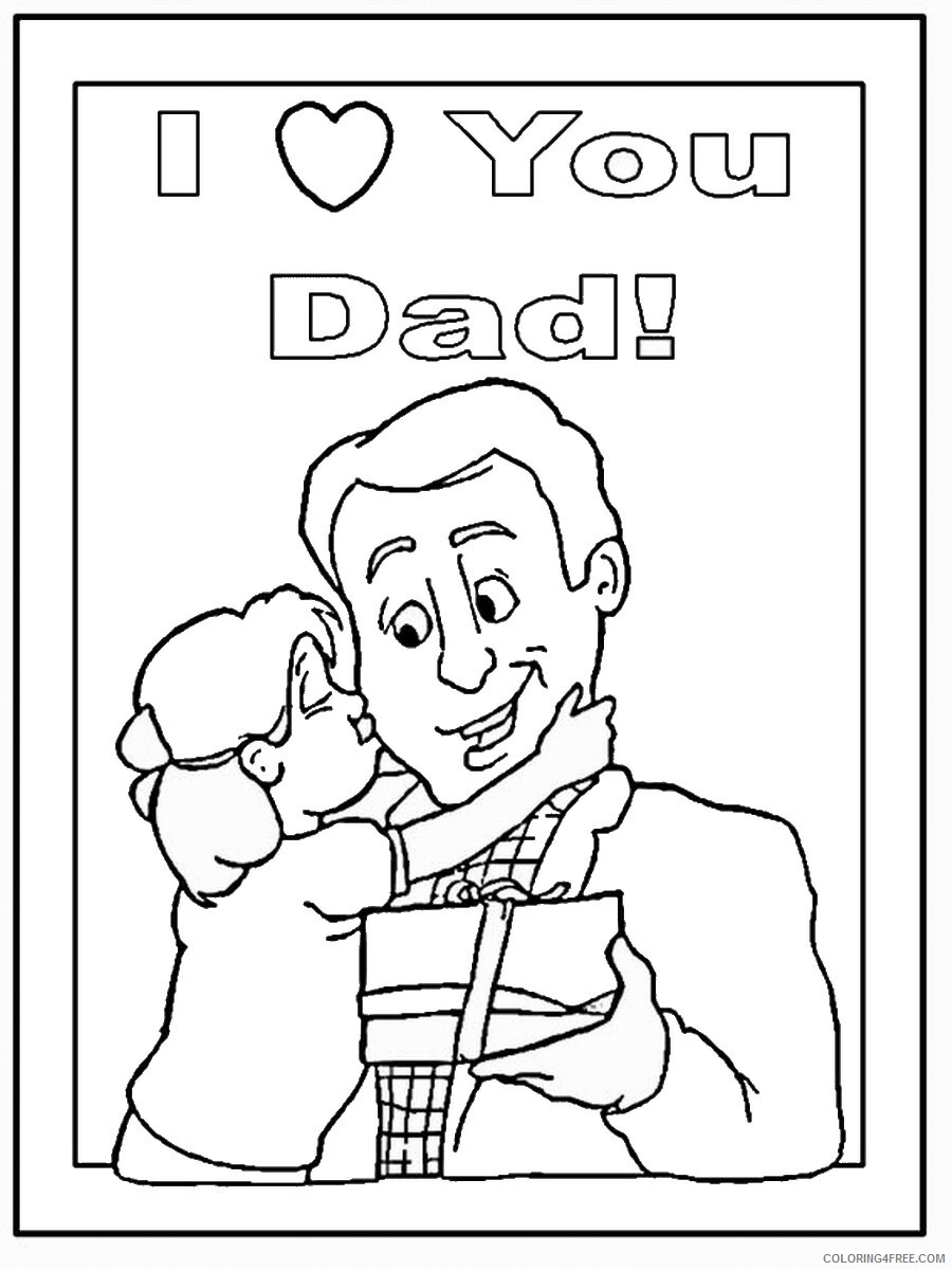 Fathers Day Coloring Pages Holiday fathers_day_coloring4 Printable 2021 0539 Coloring4free