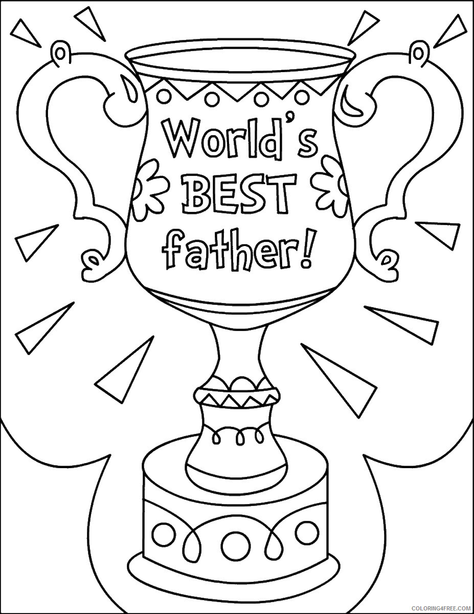 Fathers Day Coloring Pages Holiday fathers_day_coloring5 Printable 2021 0540 Coloring4free