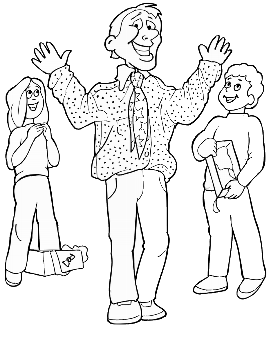 Fathers Day Coloring Pages Holiday fathers_day_coloring9 Printable 2021 0542 Coloring4free