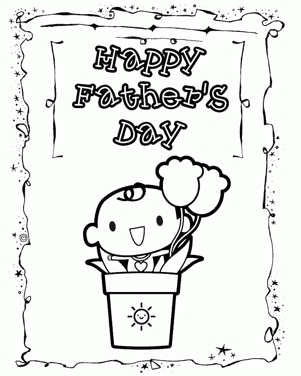 Fathers Day Coloring Pages Holiday fathers_day_coloring_15 Printable 2021 0529 Coloring4free