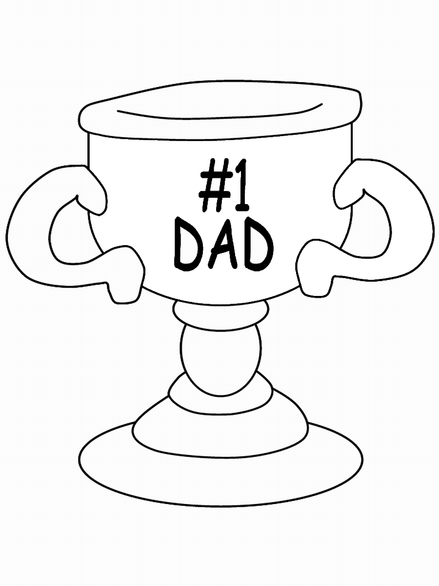 Fathers Day Coloring Pages Holiday fathers_day_coloring_3 Printable 2021 0533 Coloring4free