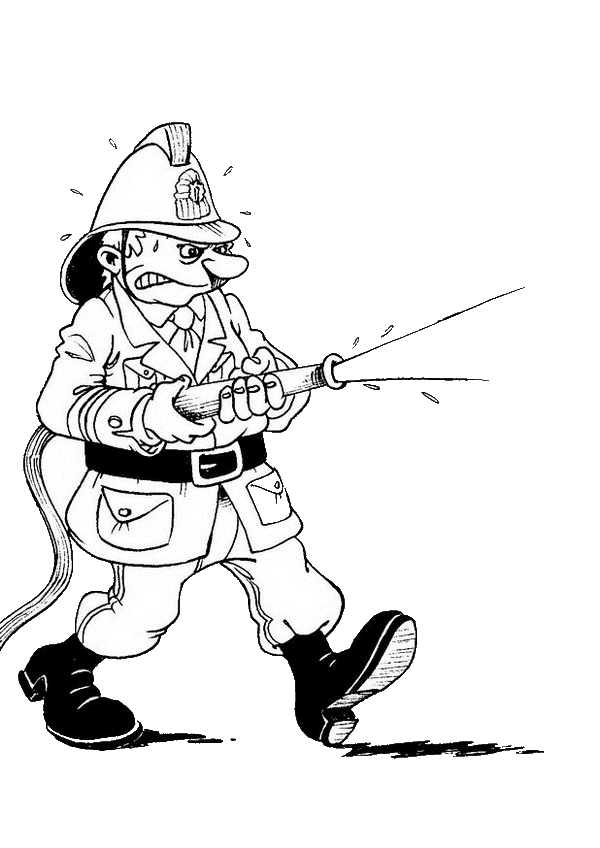 Firefighter Coloring Pages for Kids Firefighter Images Printable 2021 244 Coloring4free