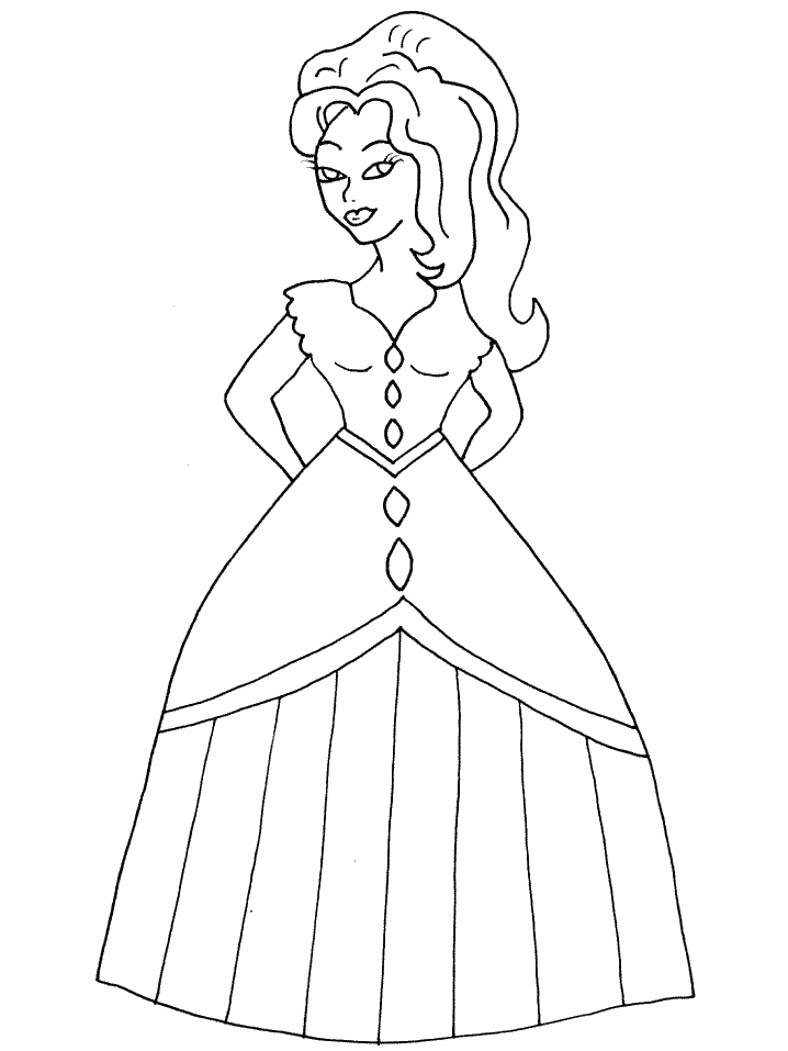 Girl Coloring Pages for Girls 11 Printable 2021 0486 Coloring4free