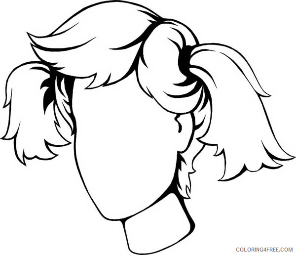 Girl Coloring Pages for Girls Teenage Girl Type of Face Printable 2021 0635 Coloring4free
