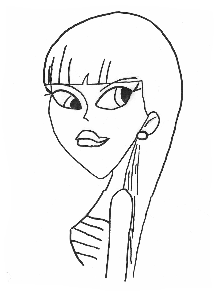 Girl Coloring Pages for Girls kaitlyn1 Printable 2021 0593 Coloring4free