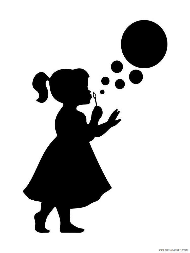 Girl Coloring Pages for Girls stencils_04 Printable 2021 0613 Coloring4free