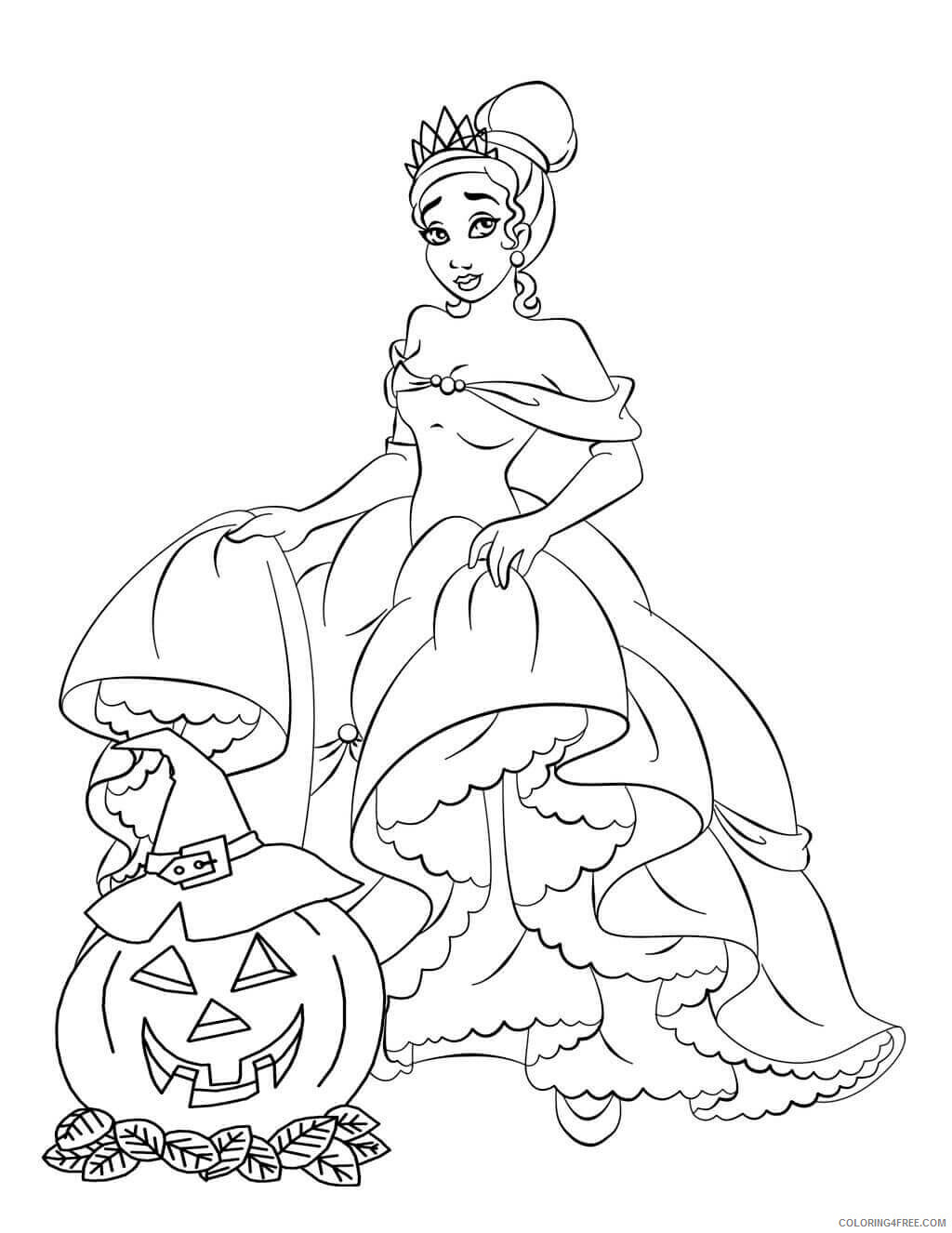 Halloween Coloring Pages Holiday Disney Halloween Printable 2021 0615 Coloring4free