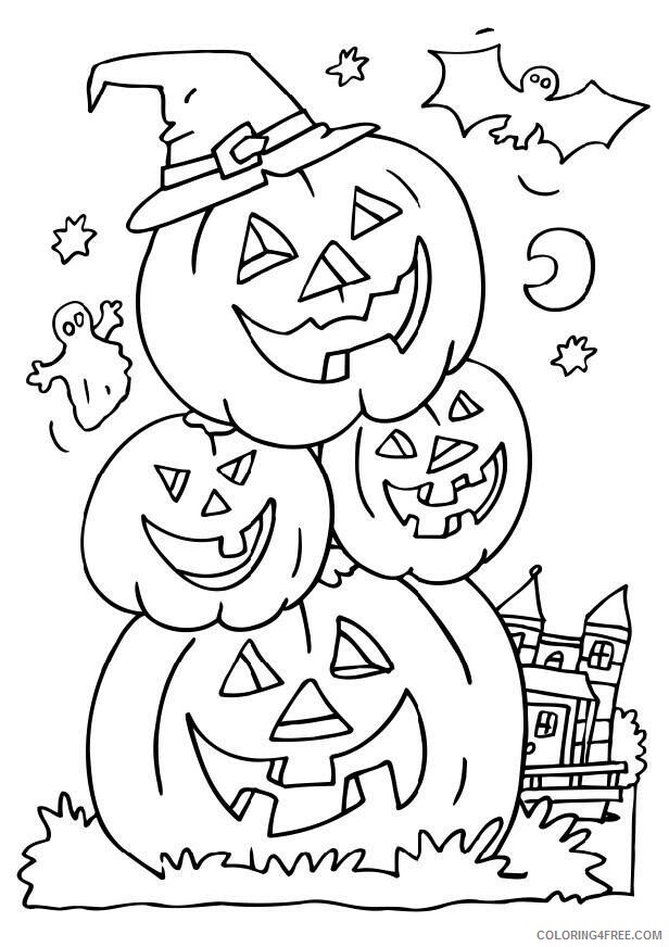 Halloween Coloring Pages Holiday Halloween Printable 2021 0672 Coloring4free