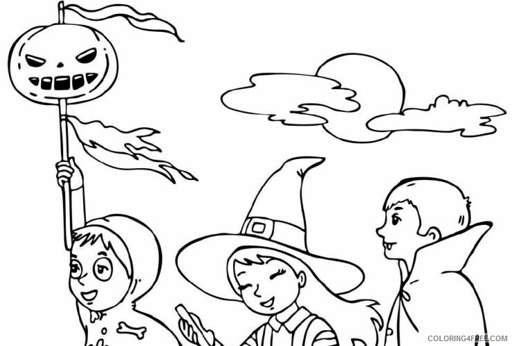 Halloween Coloring Pages Holiday Halloween To Print Printable 2021 0658 Coloring4free