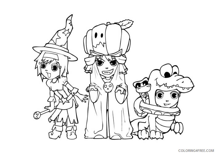 Halloween Coloring Pages Holiday Halloween costume Printable 2021 0663 Coloring4free
