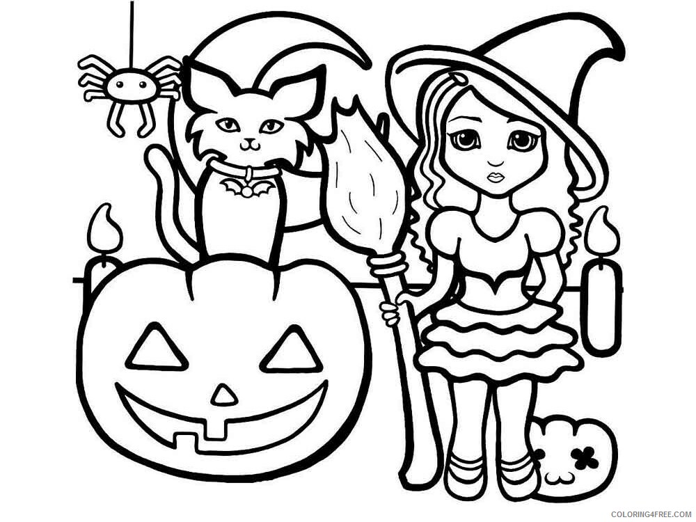Halloween Coloring Pages Holiday halloween 12 Printable 2021 0647 Coloring4free