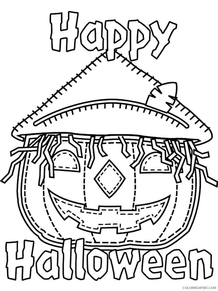 Halloween Coloring Pages Holiday halloween 21 Printable 2021 0651 Coloring4free