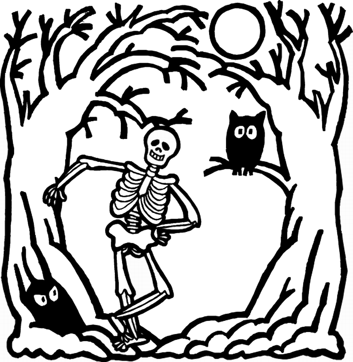 Halloween Coloring Pages Holiday halloween_coloring17 Printable 2021 0629 Coloring4free