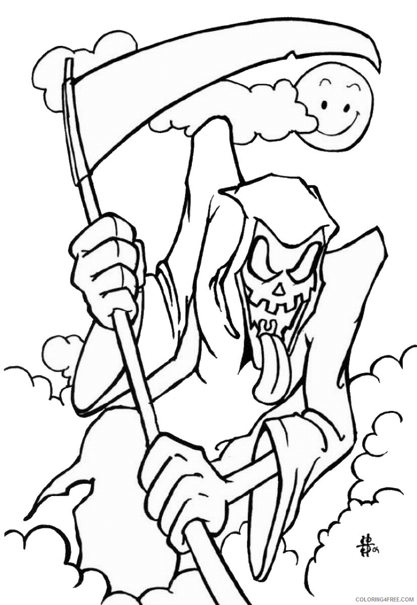 Halloween Coloring Pages Holiday halloween_coloring9 Printable 2021 0641 Coloring4free