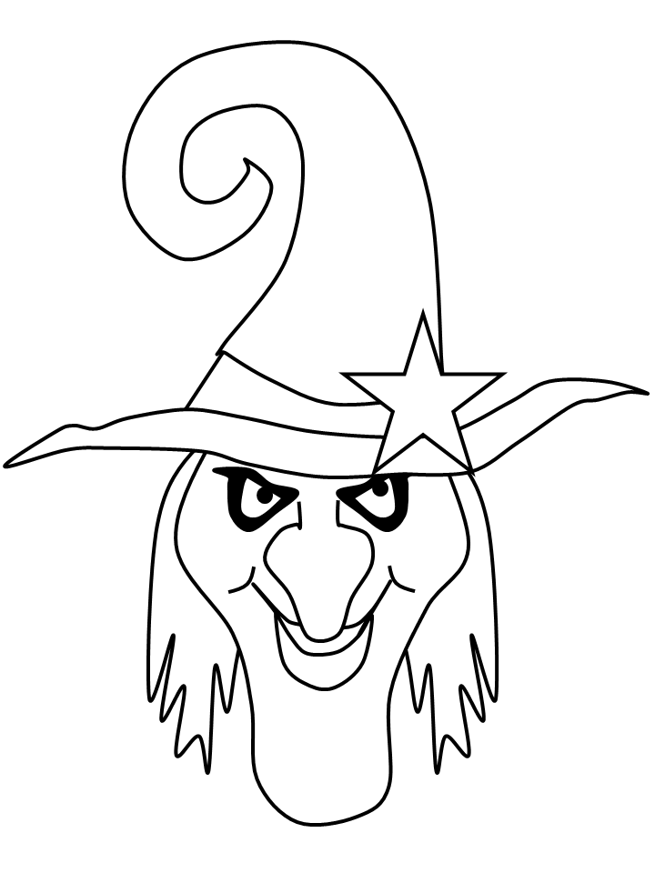 Halloween Coloring Pages Holiday witch5 Printable 2021 0691 Coloring4free