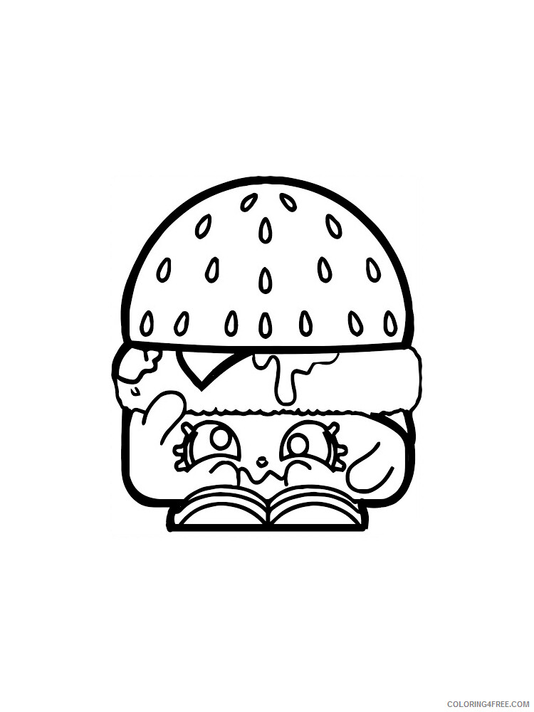 Hamburger Coloring Pages for Kids Hamburger 8 Printable 2021 325 Coloring4free