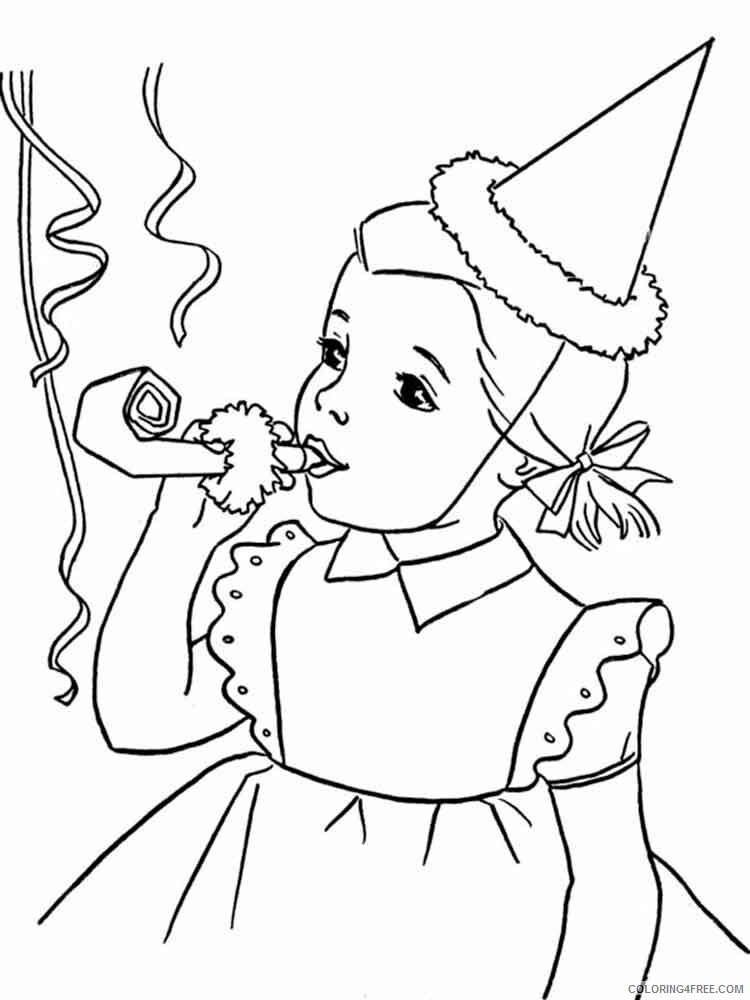 Happy Coloring Pages for Girls happy girl 8 Printable 2021 0725 Coloring4free