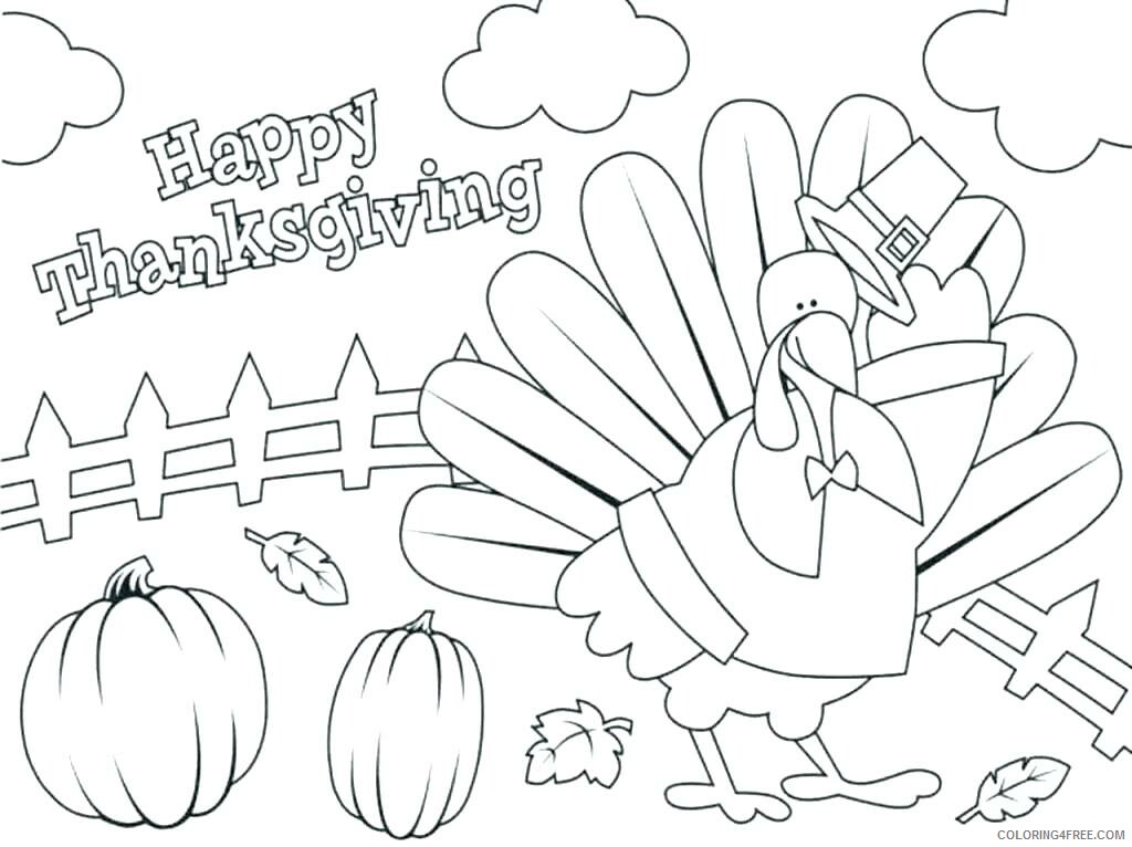 Happy Thanksgiving Coloring Pages Holiday Happy Thanksgiving November Printable 2021 0765 Coloring4free