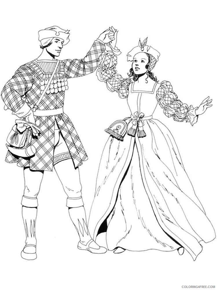 Historical Fashion Coloring Pages for Girls Printable 2021 0737 Coloring4free