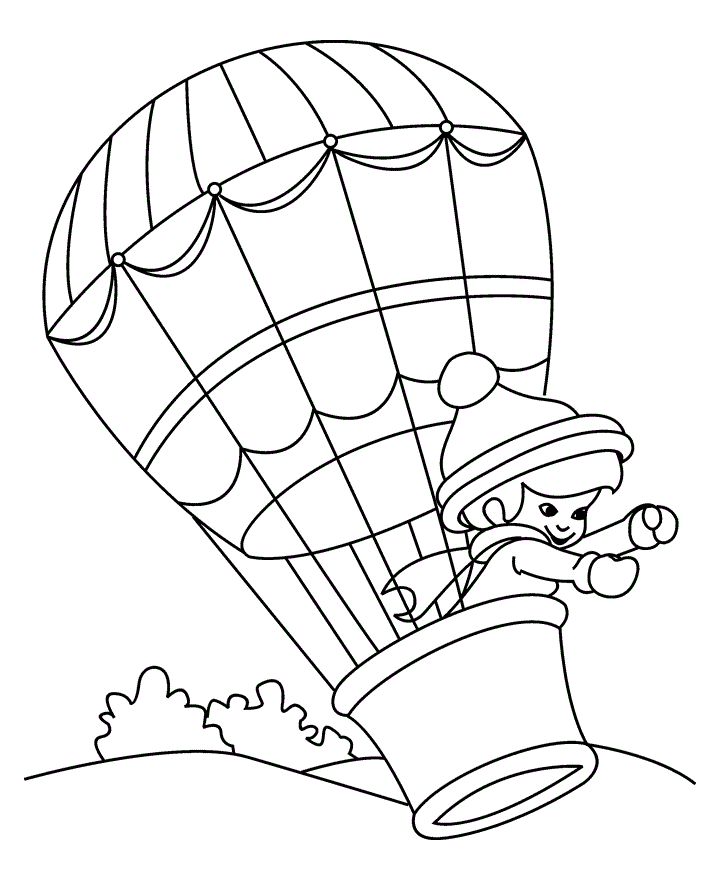 Hot Air Balloon Coloring Pages for Kids Pictures Printable 2021 329 Coloring4free