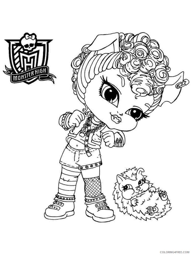 Howleen Wolf Coloring Pages for Girls howleen wolf 1 Printable 2021 0743 Coloring4free