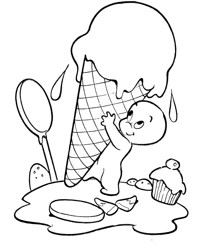 Ice Cream Coloring Pages for Kids Download Ice Cream Printable 2021 347 Coloring4free
