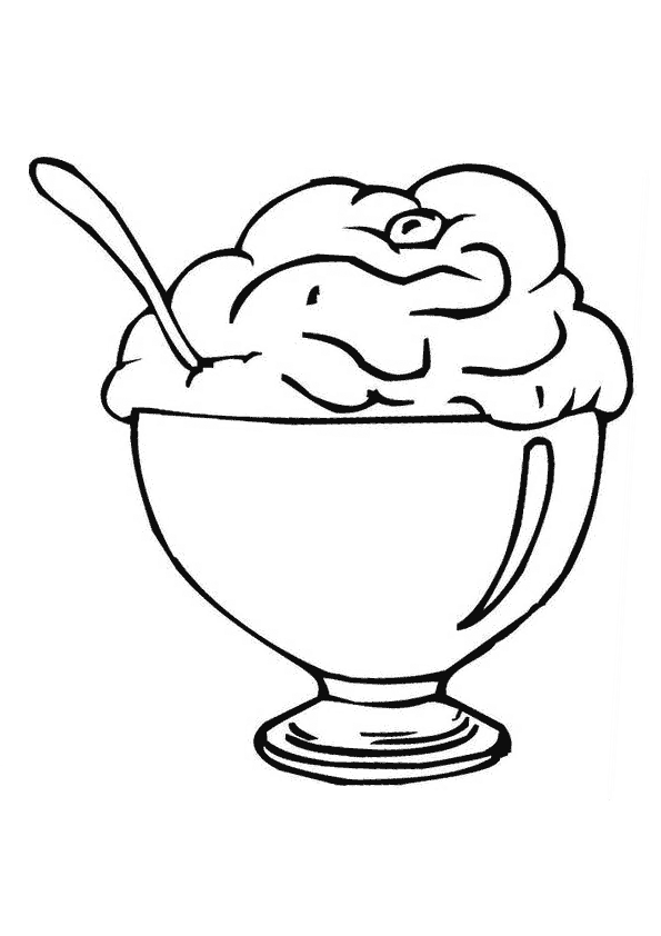 Ice Cream Coloring Pages for Kids Free Ice Cream Printable 2021 352 Coloring4free