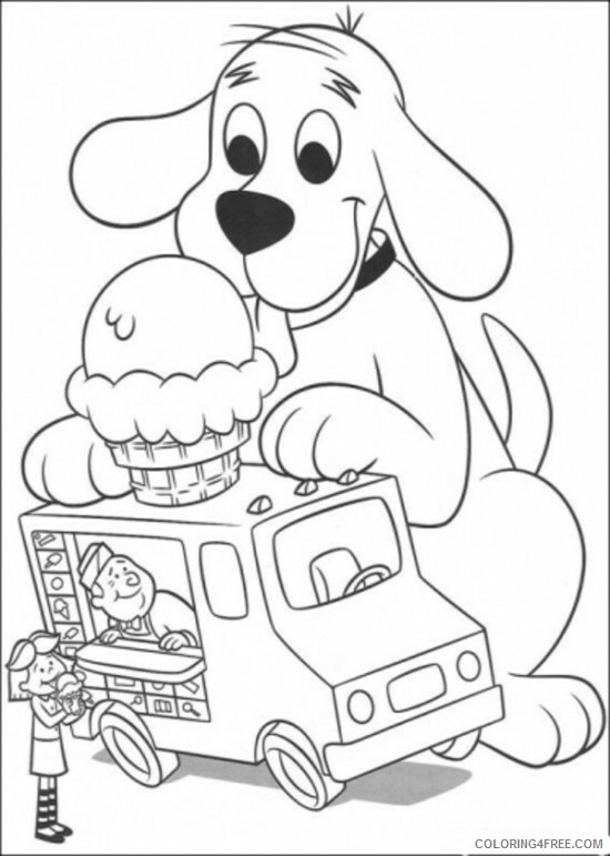 Ice Cream Coloring Pages for Kids Ice Cream for Free Printable 2021 386 Coloring4free