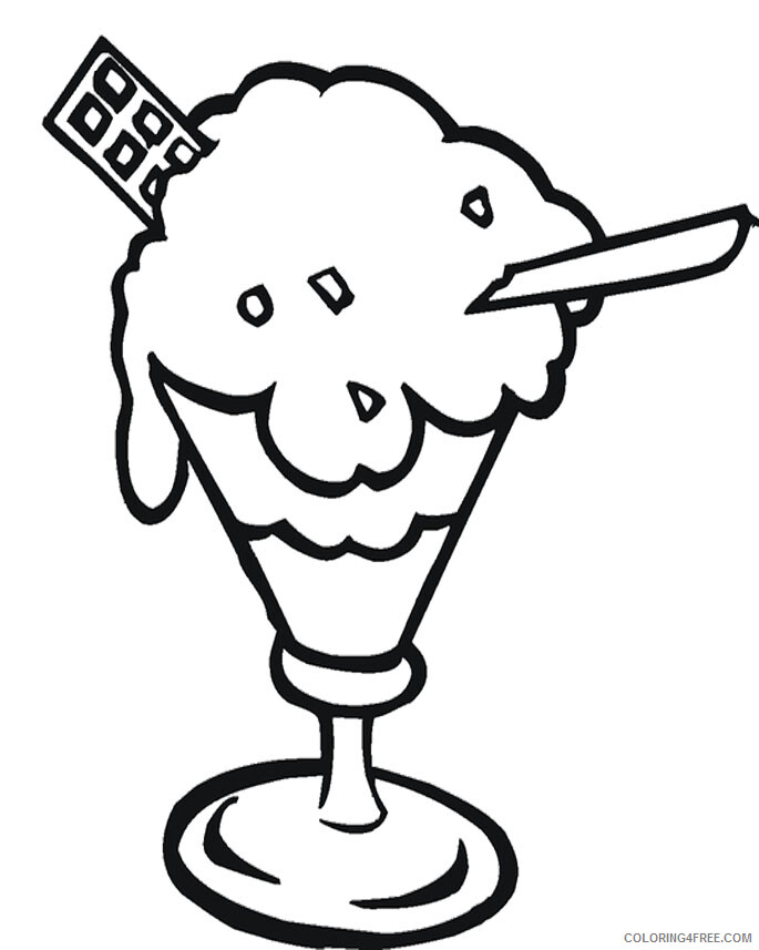 Ice Cream Coloring Pages for Kids Ice Cream for Kids Printable 2021 371 Coloring4free