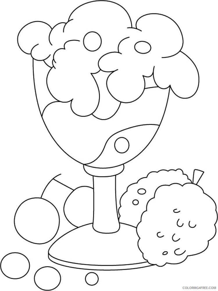 Ice Cream Coloring Pages for Kids ice cream 10 Printable 2021 374 Coloring4free