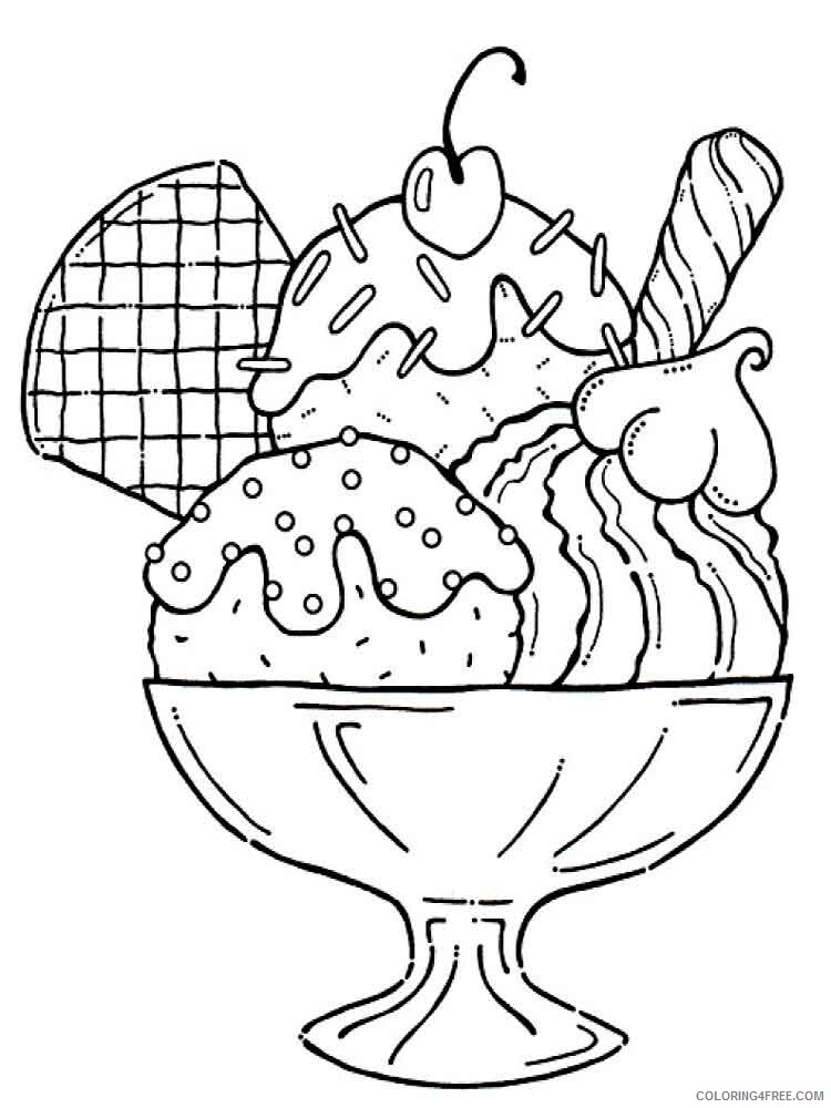 Ice Cream Coloring Pages for Kids ice cream 17 Printable 2021 379 Coloring4free