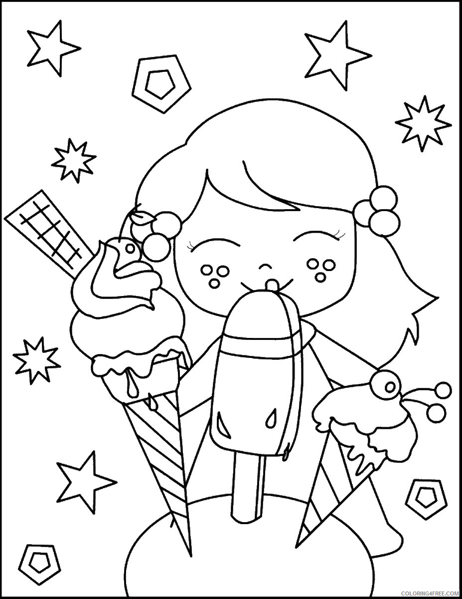 Ice Cream Coloring Pages for Kids icecream_27 Printable 2021 367 Coloring4free