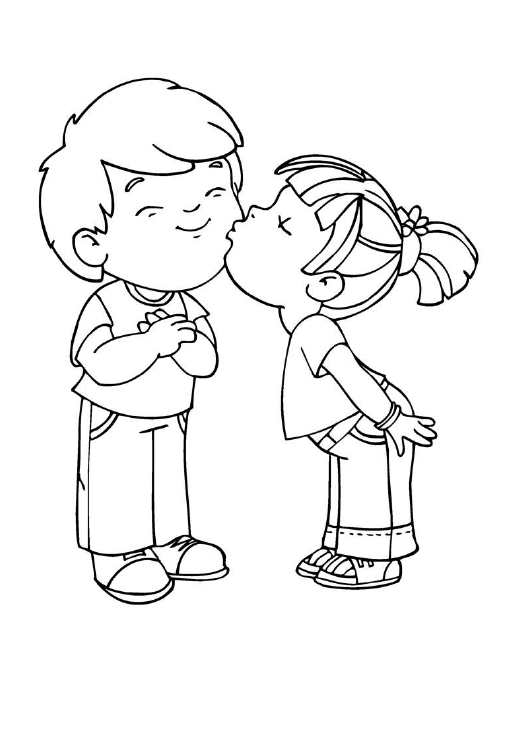 Kiss Coloring Pages for Girls Kiss Colring Printable 2021 0771 Coloring4free