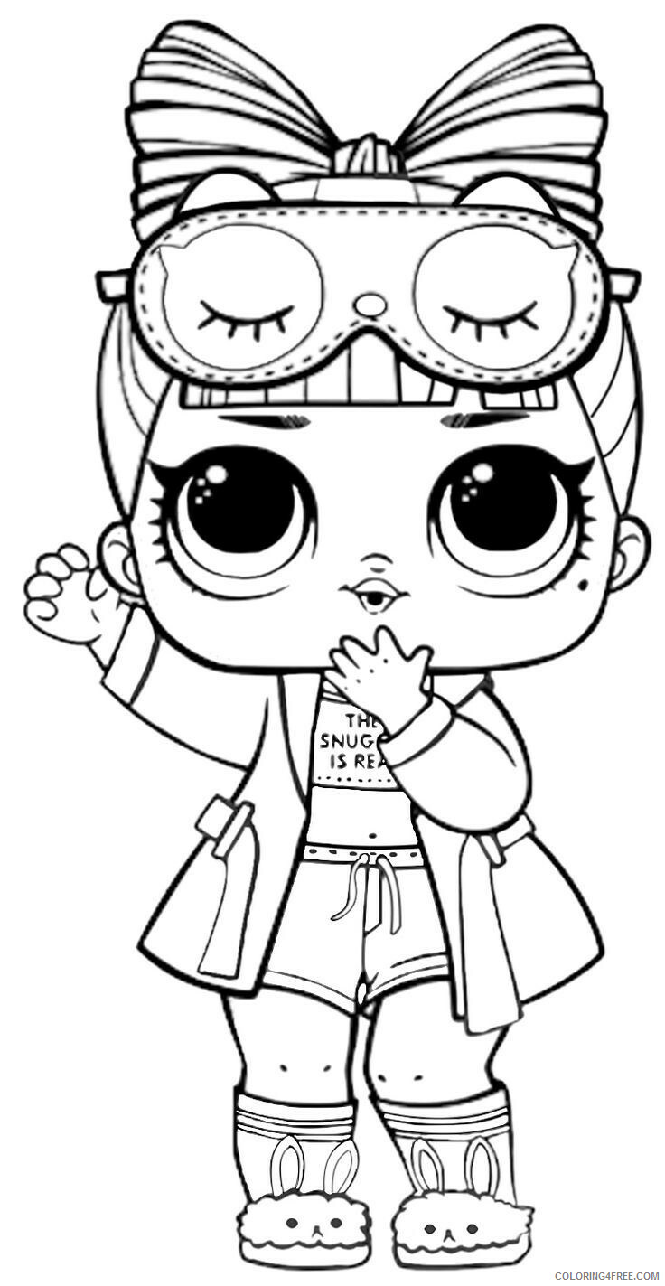 LOL Dolls Coloring Pages for Girls Free LOL Dolls Printable 2021 0778 Coloring4free