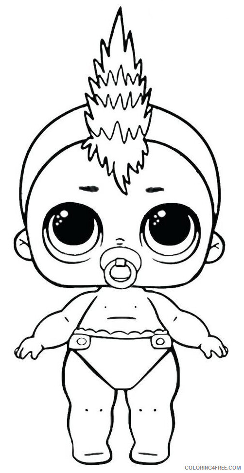 LOL Dolls Coloring Pages for Girls LOL Dolls Printable 2021 0800 Coloring4free