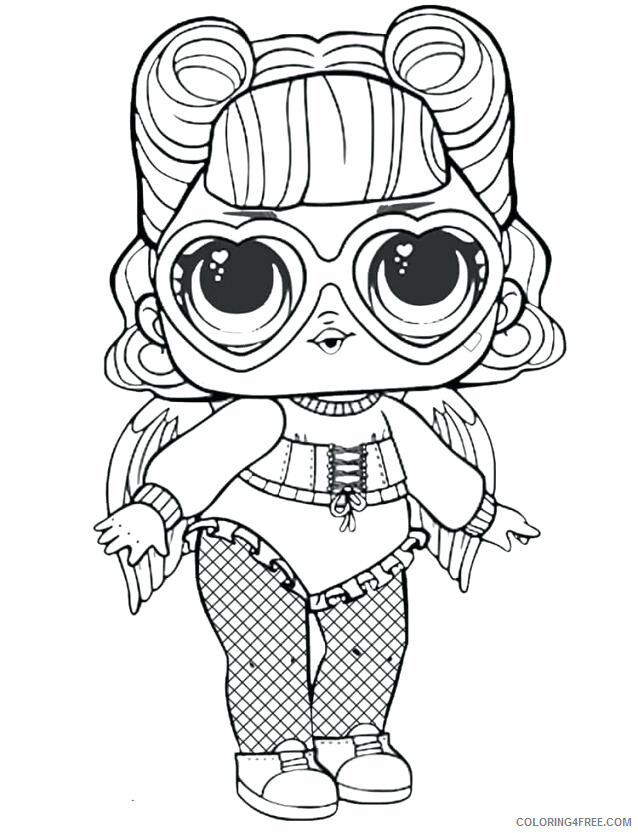 LOL Dolls Coloring Pages for Girls LOL Dolls Printable 2021 0827 Coloring4free