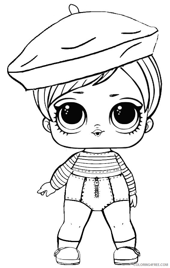 LOL Dolls Coloring Pages for Girls Print LOL Dolls Printable 2021 0836 Coloring4free