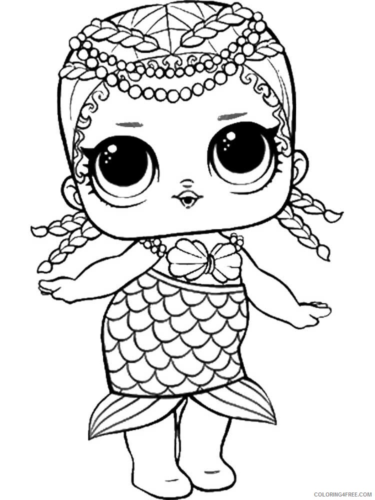 LOL Dolls Coloring Pages for Girls lol dolls 11 Printable 2021 0806 Coloring4free