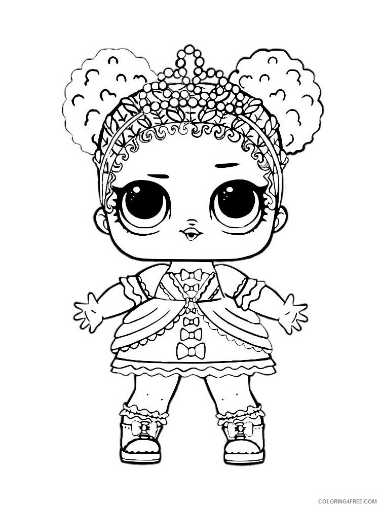 LOL Dolls Coloring Pages for Girls lol dolls 15 Printable 2021 0810 Coloring4free