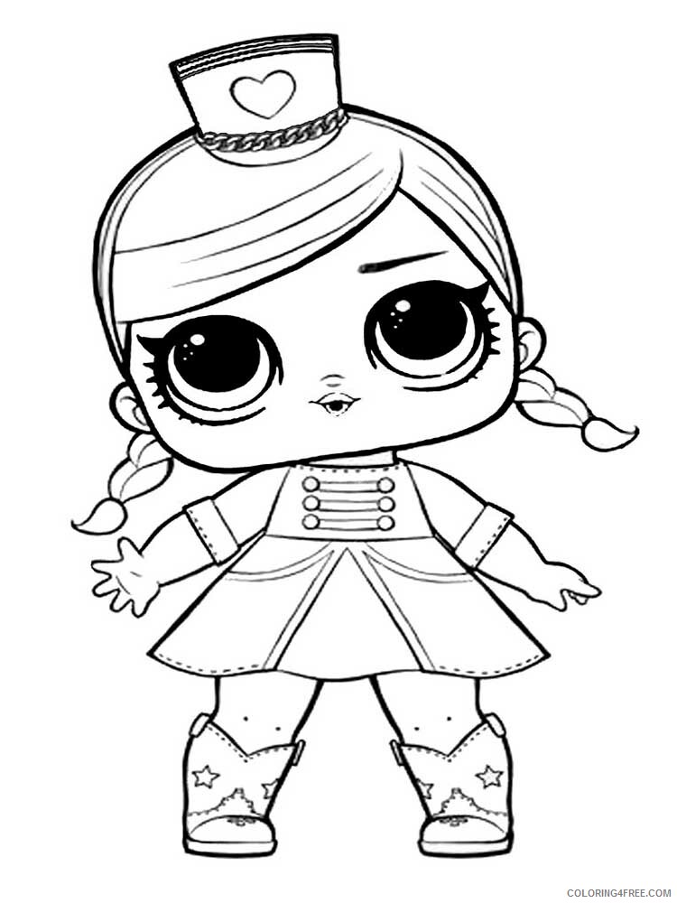 LOL Dolls Coloring Pages for Girls lol dolls 16 Printable 2021 0811 Coloring4free