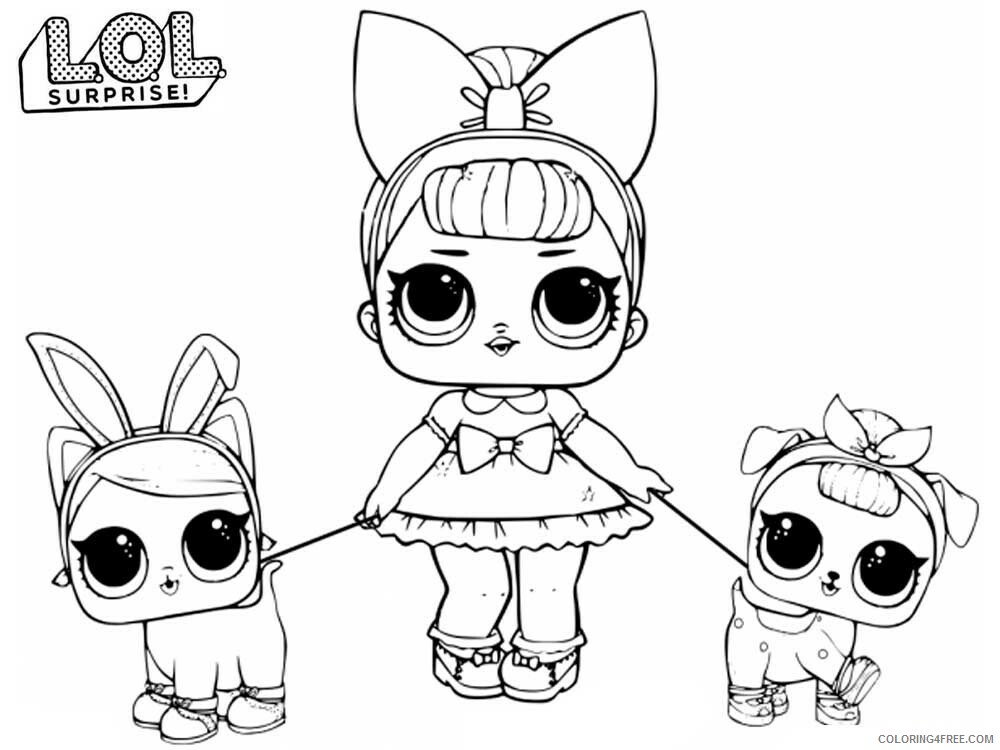 LOL Dolls Coloring Pages for Girls lol dolls 17 Printable 2021 0812 Coloring4free