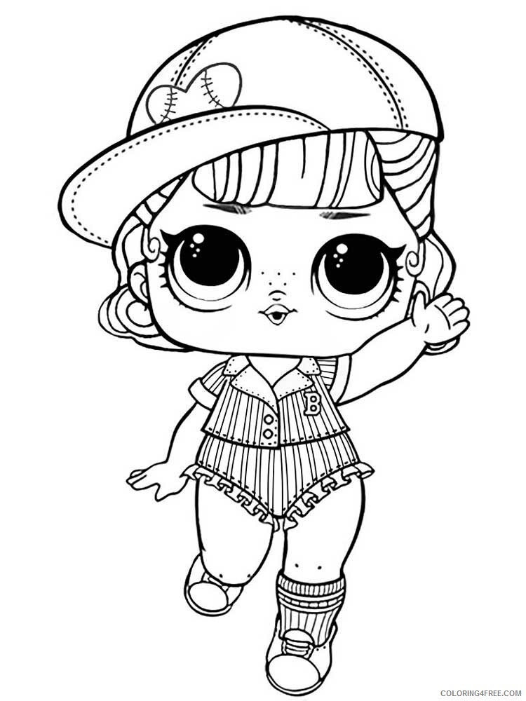 LOL Dolls Coloring Pages for Girls lol dolls 21 Printable 2021 0817 Coloring4free