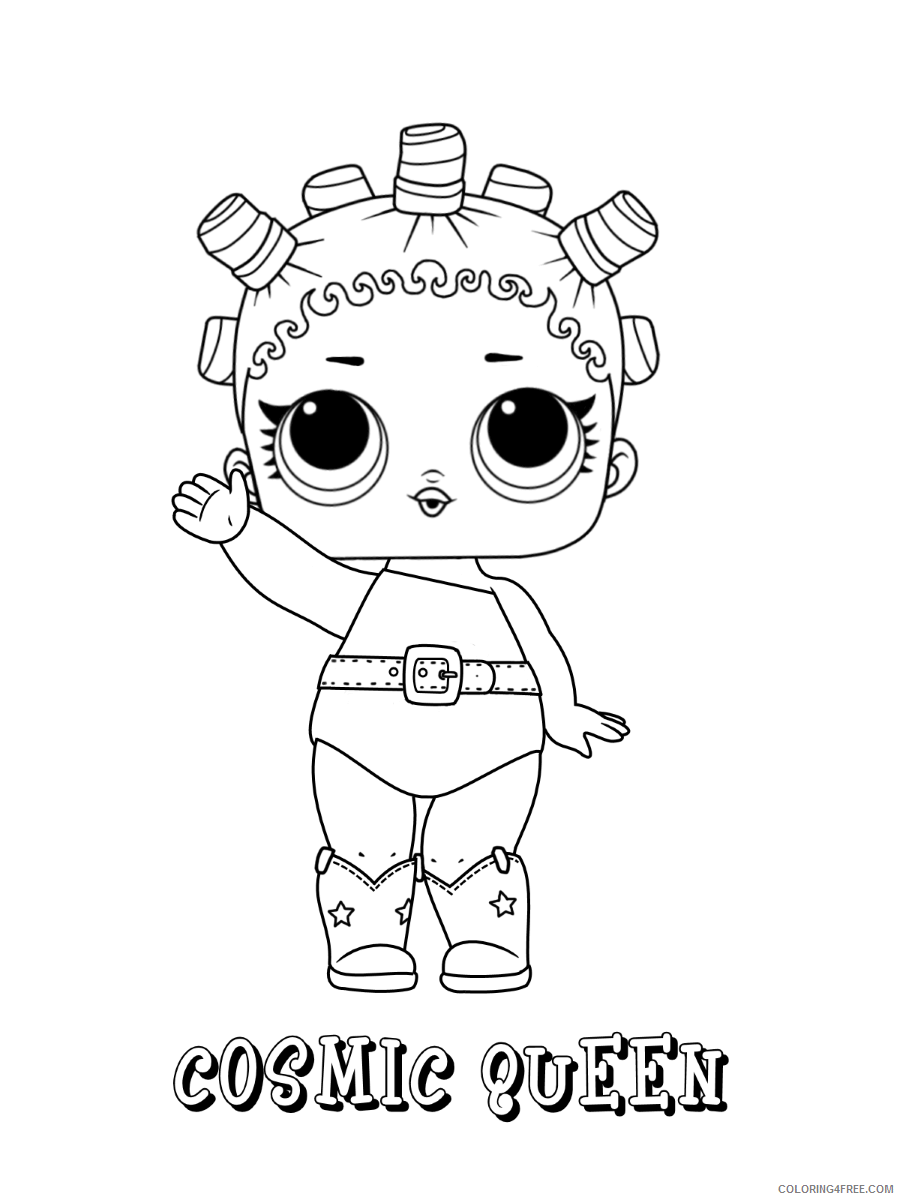 LOL Dolls Coloring Pages for Girls lol_dolls_016 Printable 2021 0789 Coloring4free