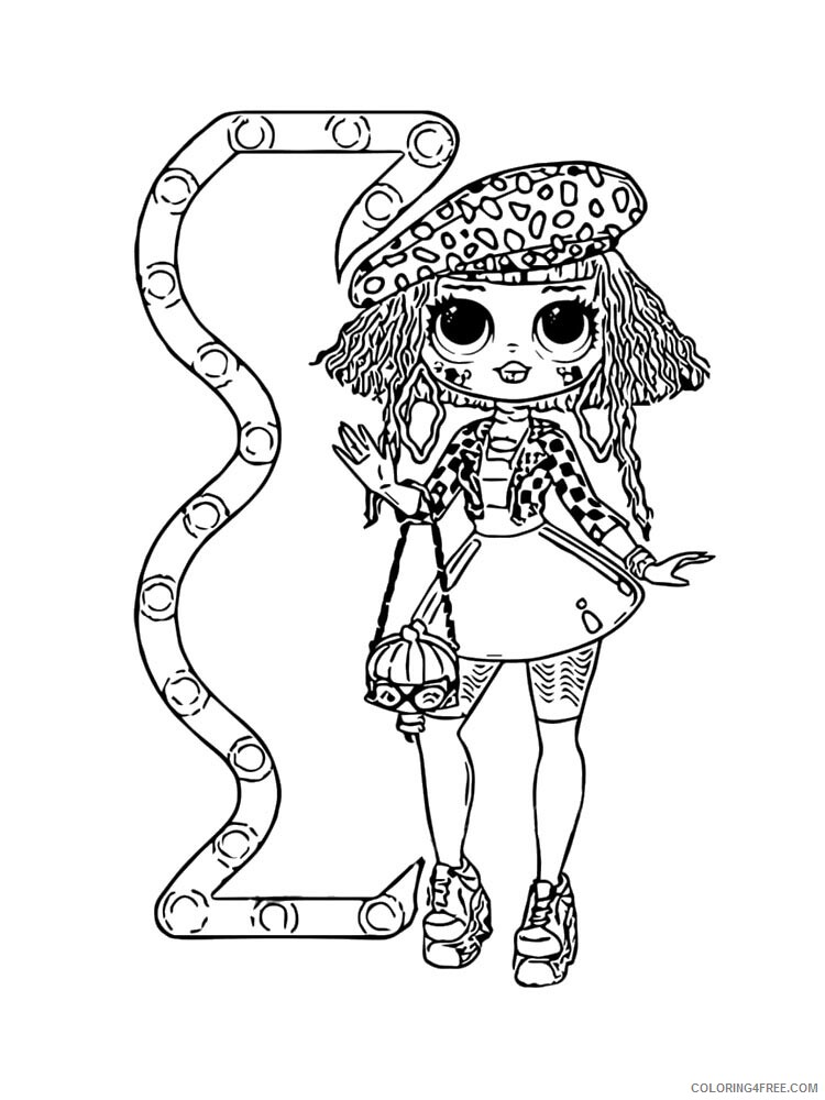 LOL OMG Coloring Pages for Girls lol omg 12 Printable 2021 0840 Coloring4free