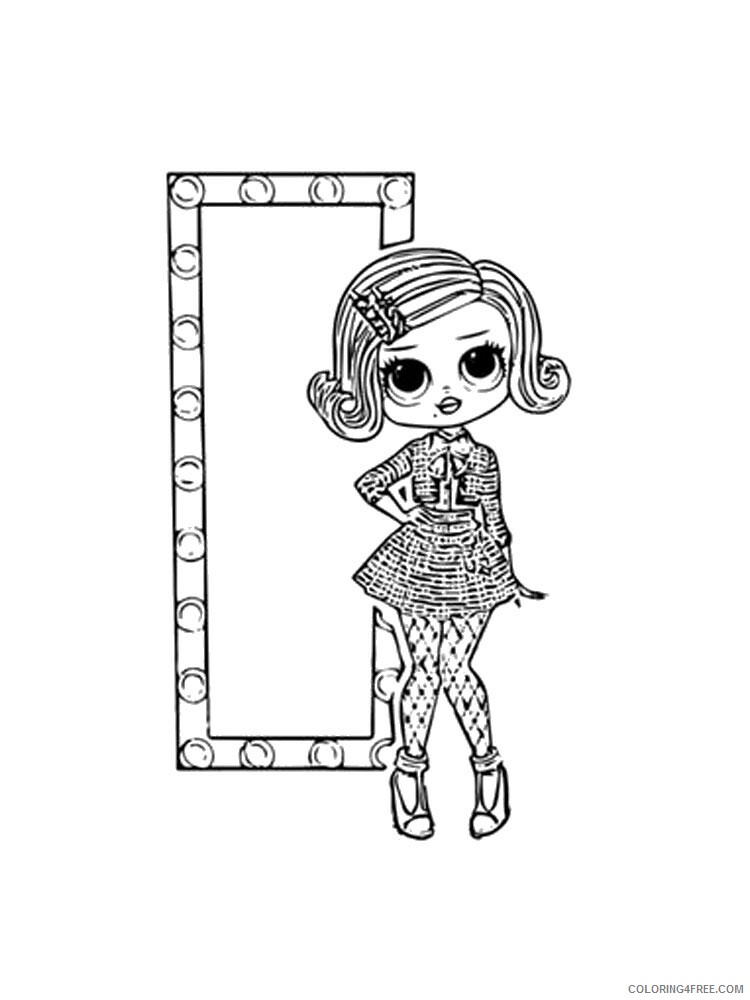 LOL OMG Coloring Pages for Girls lol omg 19 Printable 2021 0842 Coloring4free