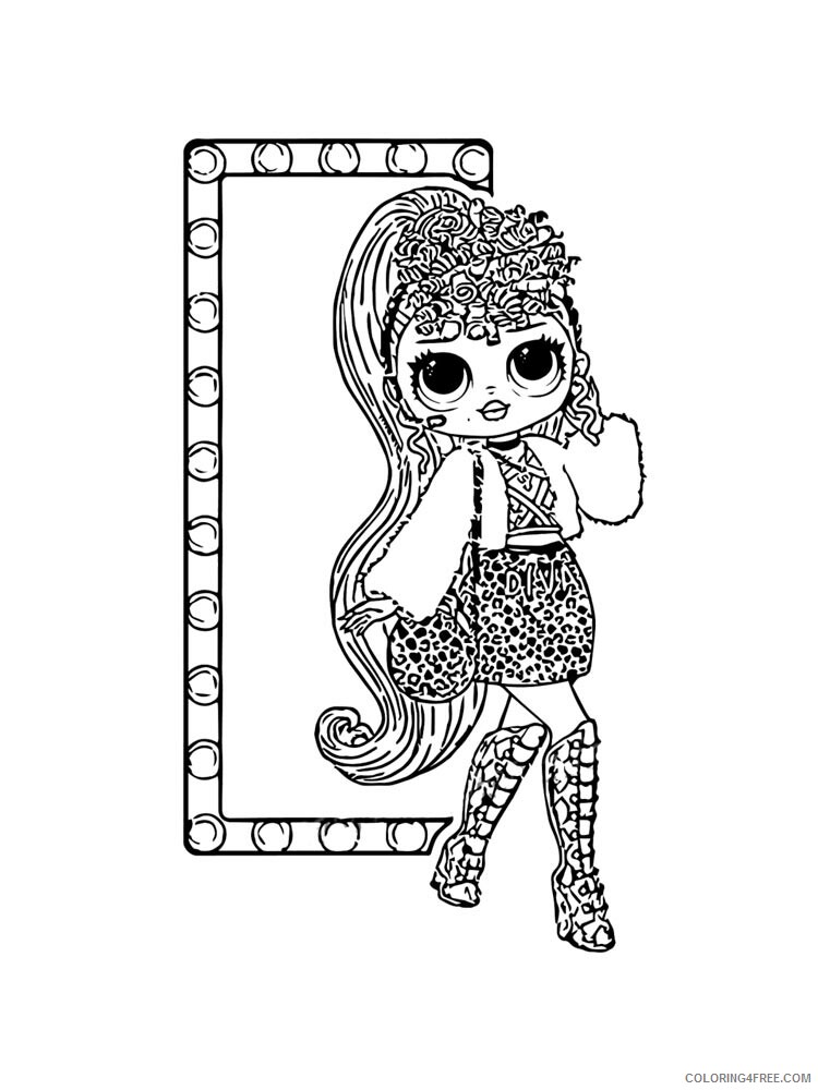 LOL OMG Coloring Pages for Girls lol omg 20 Printable 2021 0844 Coloring4free