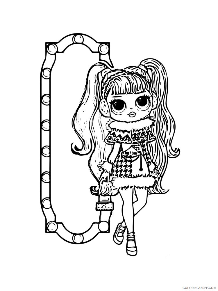 LOL OMG Coloring Pages for Girls lol omg 21 Printable 2021 0845 Coloring4free