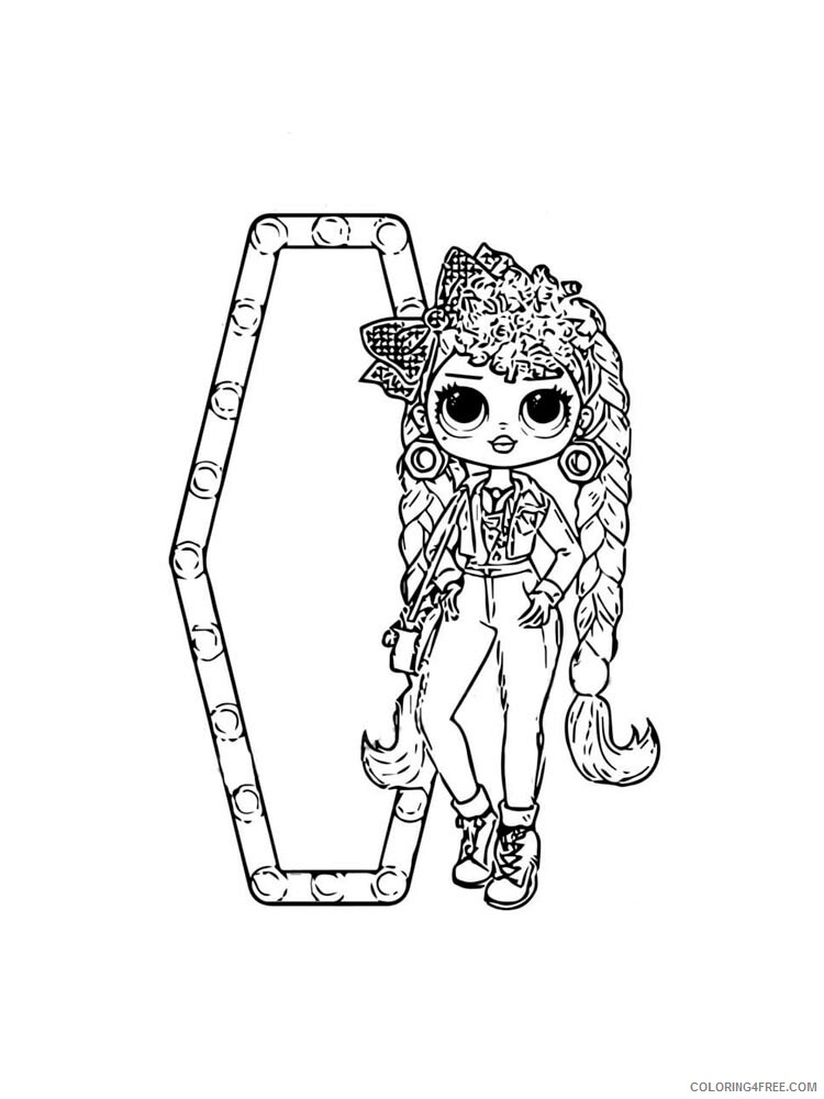 LOL OMG Coloring Pages for Girls lol omg 8 Printable 2021 0852 Coloring4free