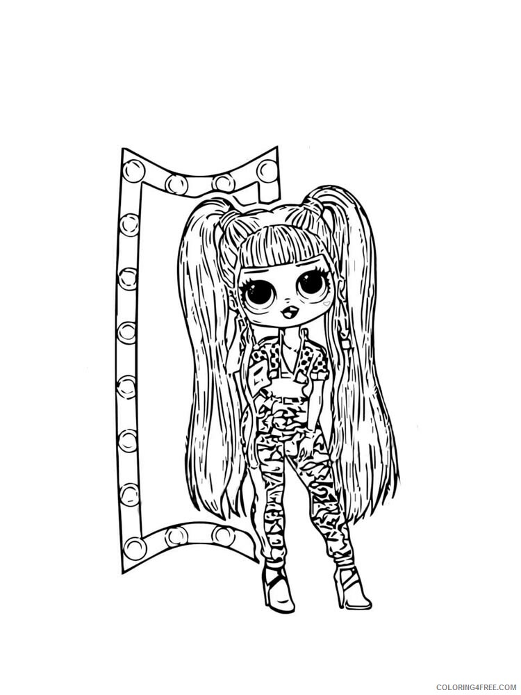 LOL OMG Coloring Pages for Girls lol omg 9 Printable 2021 0853 Coloring4free