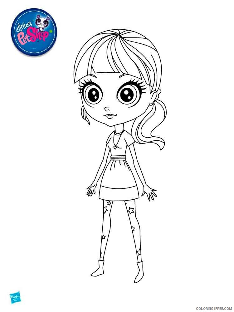 LPS Coloring Pages for Girls lps 14 Printable 2021 0873 Coloring4free